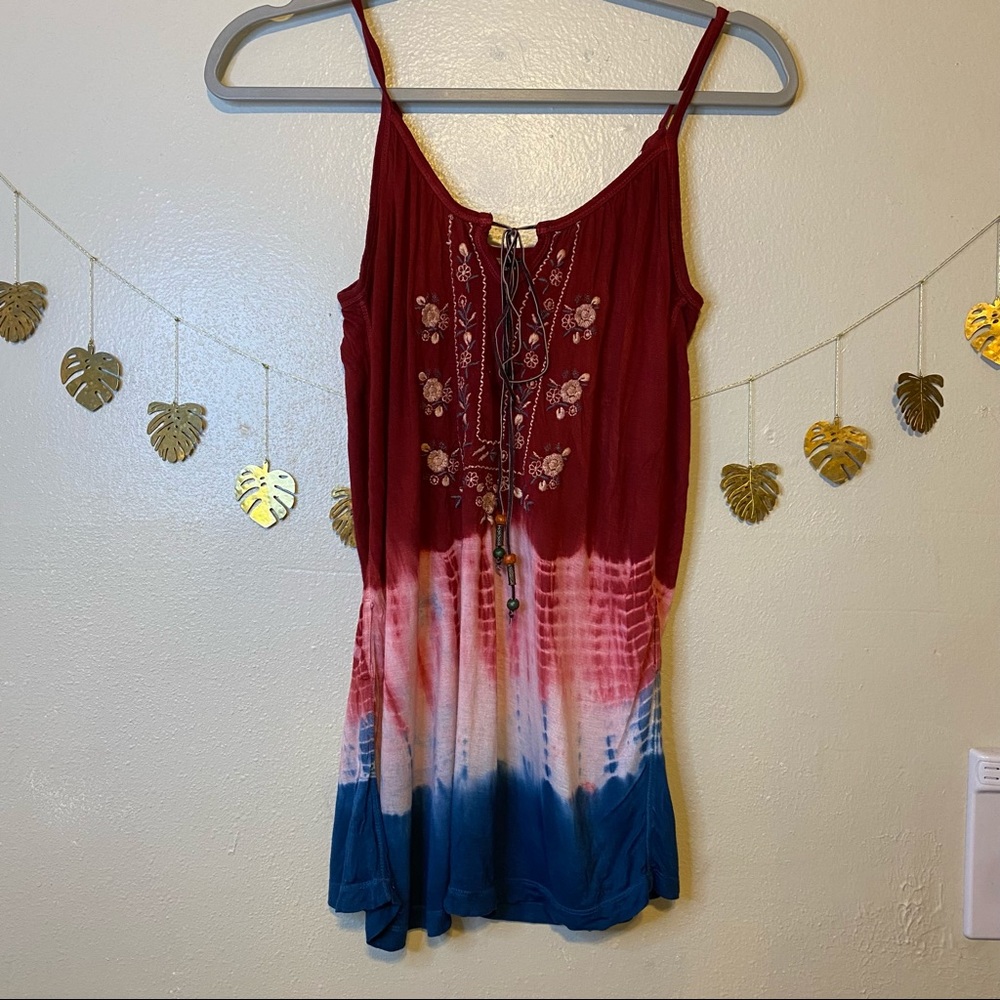 Red White & Blue Blouse